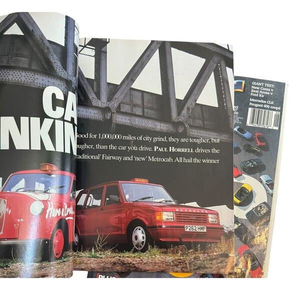 Car Magazines (4 Issues) London VTG 1997 January February May June GT3 McLaren - Picture 7 of 9